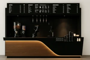 Robot Barista Cafe