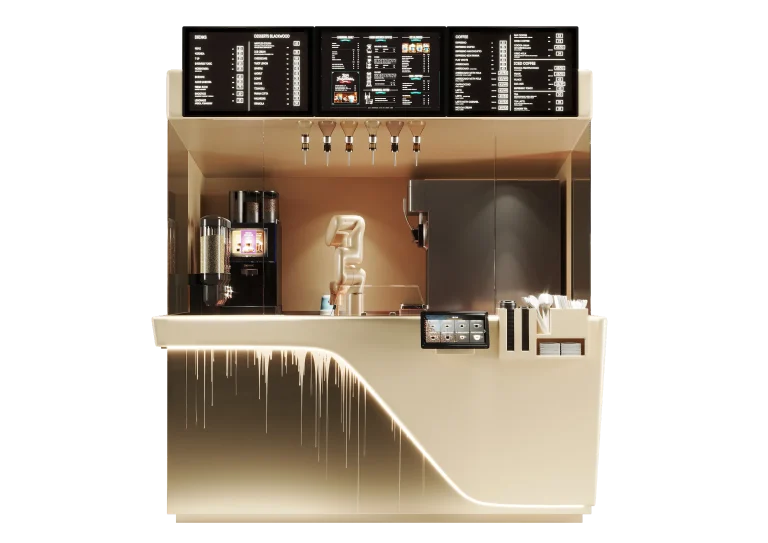 LATTE BOT - Robotic cafe Manufacturer